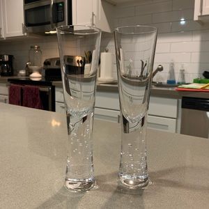 Crate&Barrel Verve Champagne Glasses